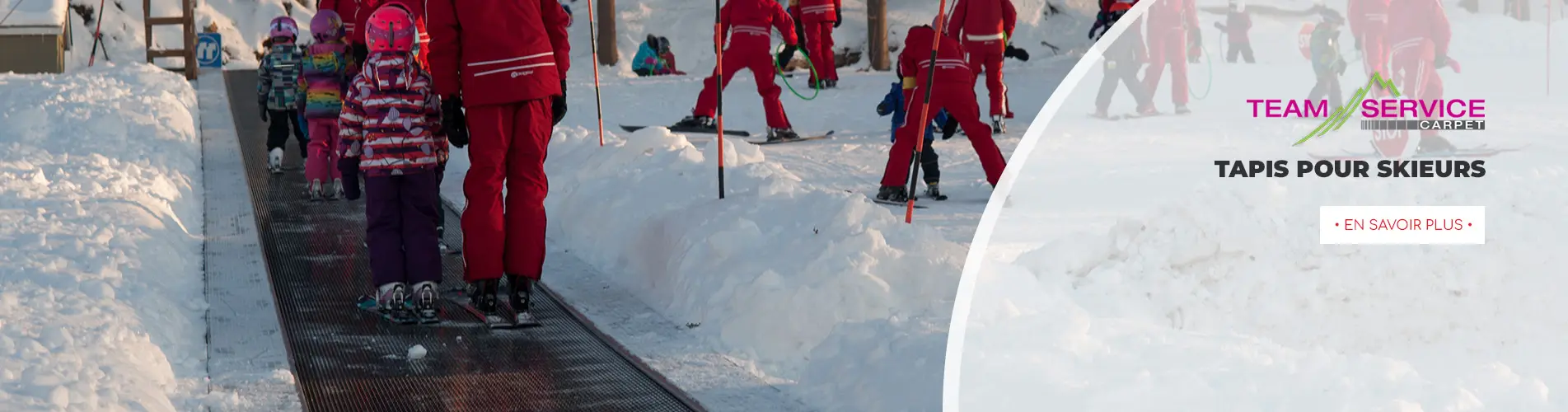 Team Service : tapis roulant pour skieurs